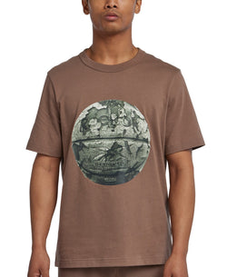 Reebok Basketball Graphic T - Shirt - Brown thumbnail 2