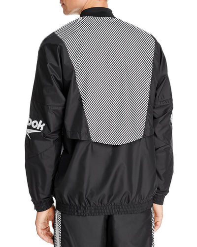 Reebok Cl V Color-block Track Jacket Black