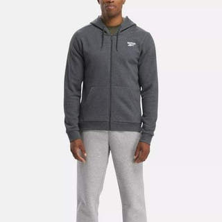 Reebok Identity Fleece Chest Logo Full - Zip Hoodie - Dgh