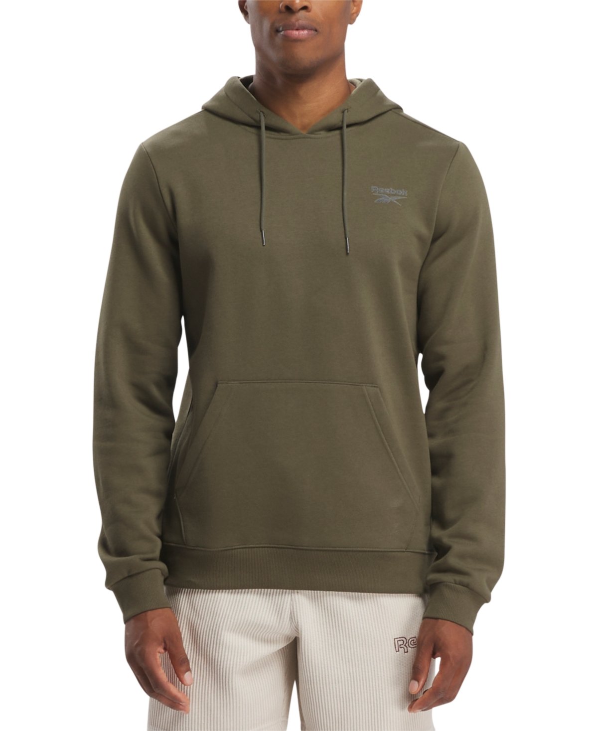Reebok Identity Fleece Pullover Hoodie - Army Green