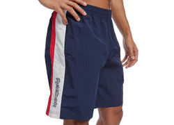 Reebok Ivy League Regular-Fit Colorblocked Crinkled Shorts thumbnail 3