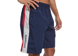Reebok Ivy League Regular-Fit Colorblocked Crinkled Shorts thumbnail 3