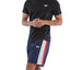 Reebok Ivy League Regular-Fit Colorblocked Crinkled Shorts