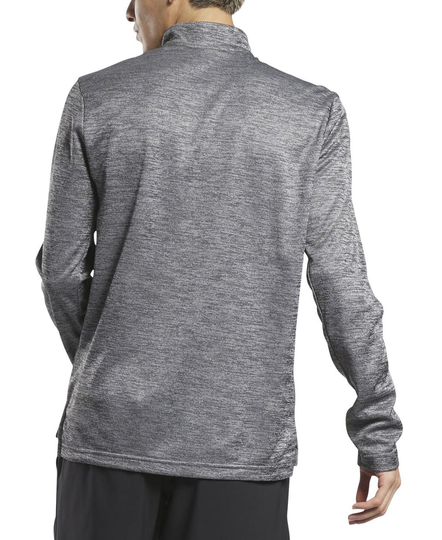 Reebok Quarter-Zip Long-Sleeve T-Shirt