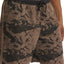 Reebok Regular Fit Athletic Basketball Shorts Brown Black [brown]