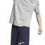 Reebok Regular-Fit Logo-Print Mesh Basketball Shorts