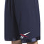 Reebok Regular-Fit Logo-Print Mesh Basketball Shorts