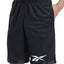 Reebok Regular-Fit Logo-Print Mesh Basketball Shorts