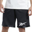 Reebok Regular-Fit Logo-Print Mesh Basketball Shorts