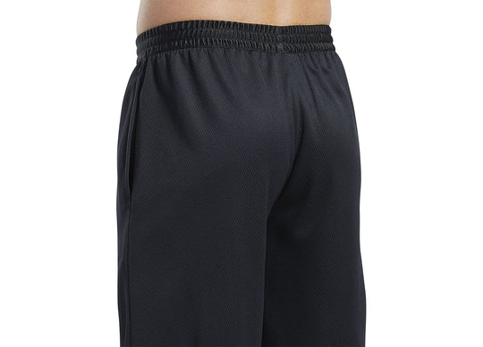 Reebok Regular-Fit Logo-Print Mesh Basketball Shorts