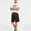 Reebok Regular-Fit Mesh-Panel Satin Basketball Shorts