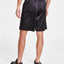 Reebok Regular-Fit Mesh-Panel Satin Basketball Shorts