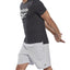 Reebok Regular-Fit Moisture-Wicking 9" Woven Drawstring Shorts