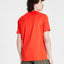 Reebok Regular Fit Short Sleeve Active T - Shirt Shirt Red Orange