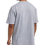 Reebok Regular Fit Short Sleeve T - Shirt Shirt Grey Solid gray