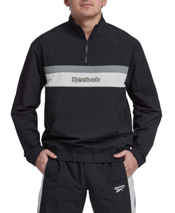 Reebok Retro Colorblocked Quarter-Zip Popover thumbnail 1