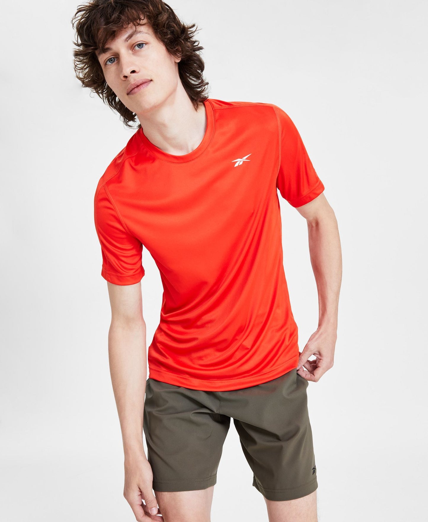 Reebok Short Sleeve Crewneck Training Tech T-Shirt