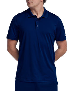Reebok Short Sleeve Performance Training Polo Shirt - Vector Navy thumbnail 1