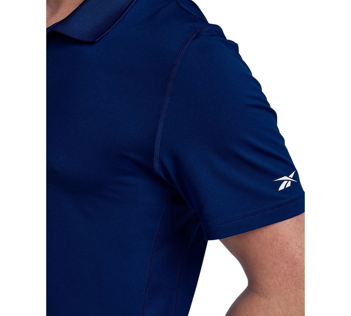Reebok Short Sleeve Performance Training Polo Shirt - Vector Navy