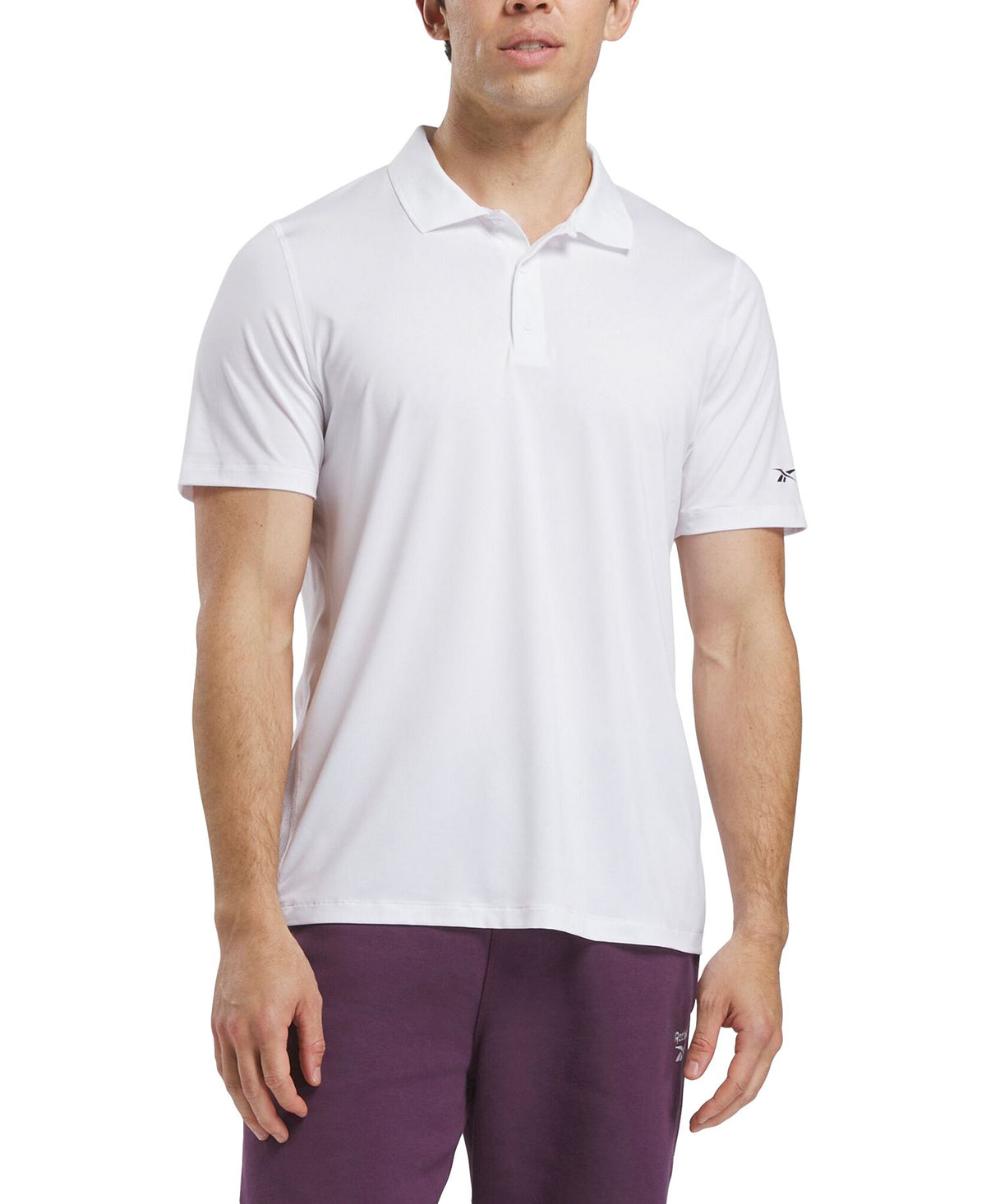 Reebok Short Sleeve Performance Training Polo Shirt
