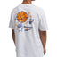 Reebok Spinster Classic Logo Graphic T - Shirt - White/navy/orange white,navy,orange