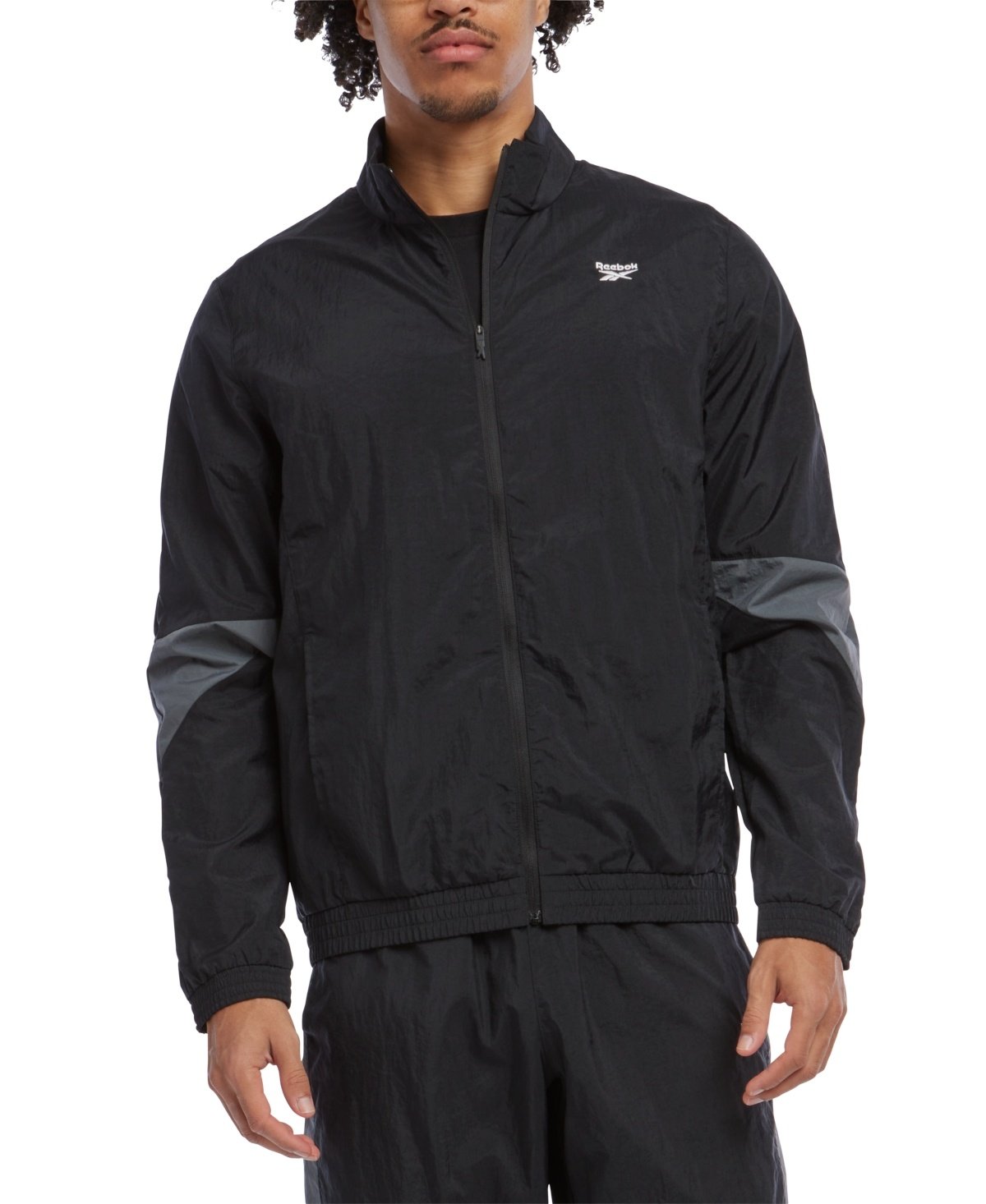 Reebok Track Jacket - Black / Gry black,gry