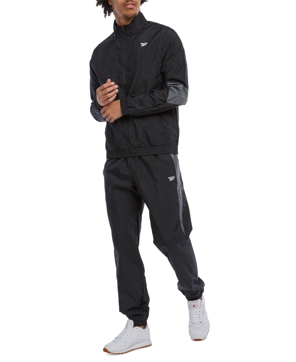 Reebok Track Jacket - Black / Gry black,gry
