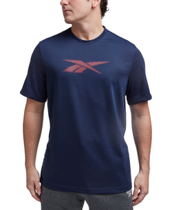 Reebok Vector Performance Short Sleeve Logo Graphic T-Shirt thumbnail 1