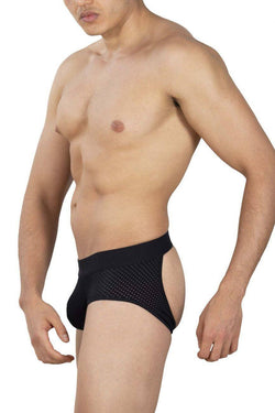 Roger Smuth Black RS039 Jockstrap thumbnail 1