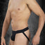 Roger Smuth black RS033 Jockstrap