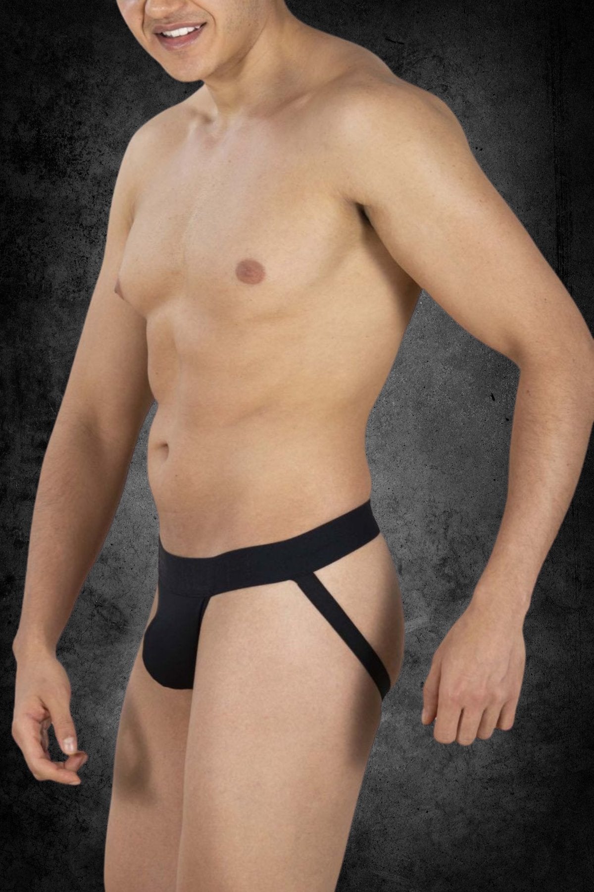 Roger Smuth black RS033 Jockstrap