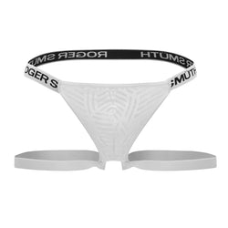 Roger Smuth RS071 Men's Underwear Jockstrap Color White thumbnail 4