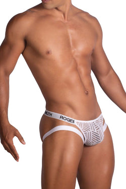 Roger Smuth RS071 Men's Underwear Jockstrap Color White thumbnail 2