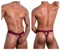 Roger Smuth RS087 Men's Underwear Ball lifter Color Burgundy thumbnail 1
