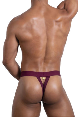 Roger Smuth RS087 Men's Underwear Ball lifter Color Burgundy thumbnail 3