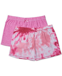 Roudelain Cozy Printed 2 Pack Sleep Shorts Daydream Tie Dye/ Therese Stripe thumbnail 2
