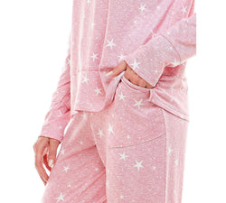 Roudelain Whisper Luxe Drop Shoulder & Jogger Set Leggy Star/orchid Smoke thumbnail 3