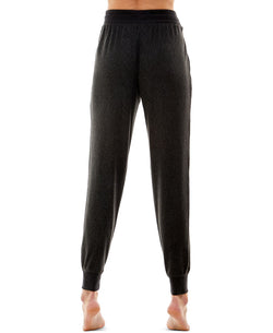 Roudelain Whisperluxe Jogger Pajama Bottoms Black Space Dye thumbnail 2