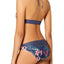 Roxy Arizona Dream 70's Bikini Bottom in Dark Blue