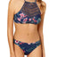 Roxy Arizona Dream 70's Bikini Bottom in Dark Blue