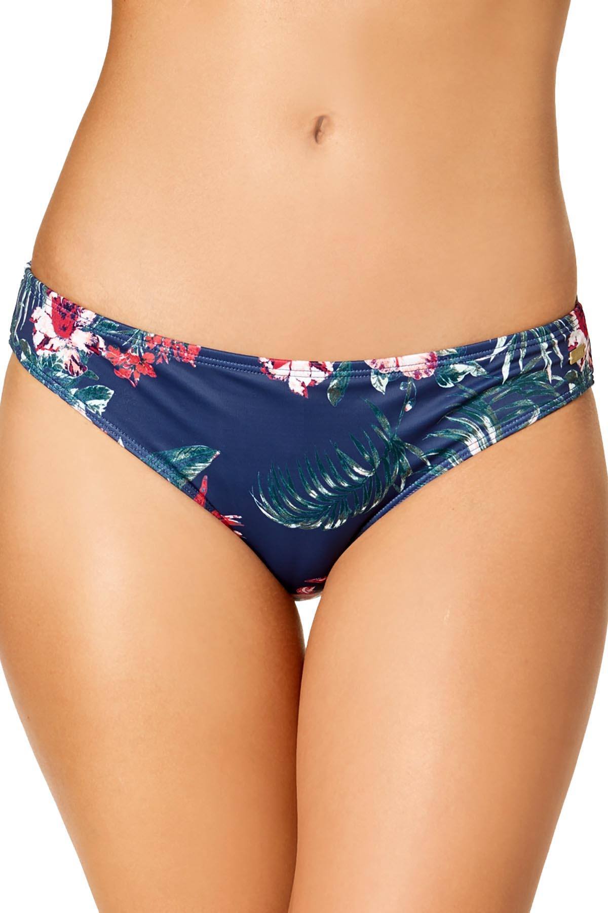 Roxy Arizona Dream 70's Bikini Bottom in Dark Blue