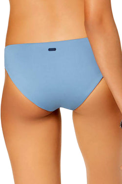 Roxy Softly Love 70's Bikini Bottom in Blue Shadow thumbnail 4