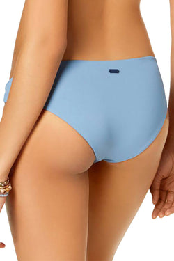 Roxy Softly Love 70's Bikini Bottom in Blue Shadow thumbnail 3