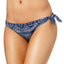 Roxy Sun/Surf Cheeky Bikini Bottom in China Blue Medallion