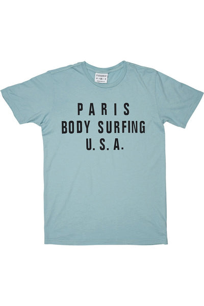 Rxmance Unisex Aqua 'Body Surfing' Tee