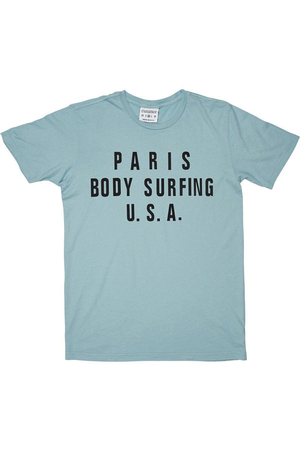 Rxmance Unisex Aqua 'Body Surfing' Tee
