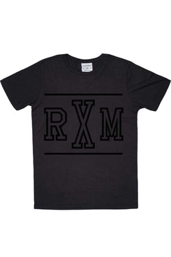 Rxmance Unisex Black Front/Back 'RXM Ten' Tee thumbnail 1