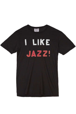 Rxmance Unisex Black 'Jazz' Tee thumbnail 1