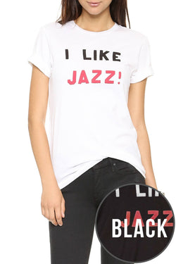 Rxmance Unisex Black 'Jazz' Tee thumbnail 2