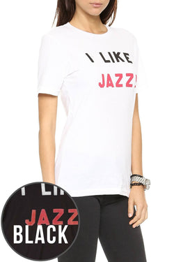 Rxmance Unisex Black 'Jazz' Tee thumbnail 4